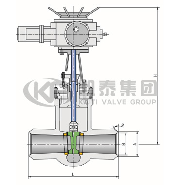 高溫高壓電站閘閥