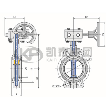 (消防)對夾襯膠蝶閥